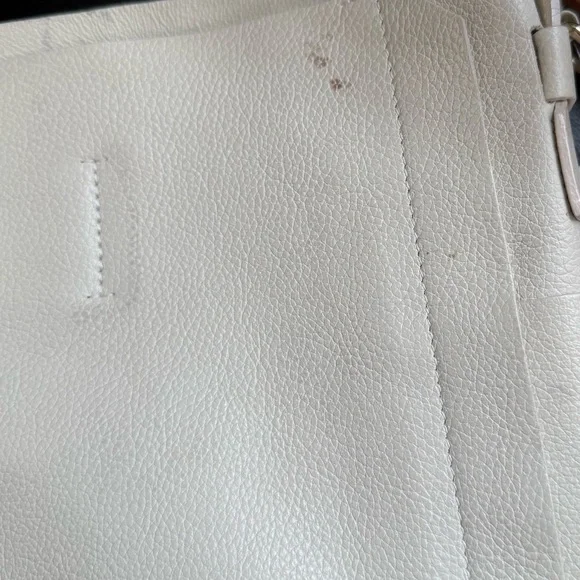 VGC Furla Cream Perforated Shoulder Bag - Picture 6 of 16